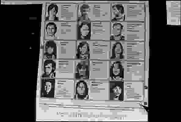Terroristen:<br />
Fahndungsplakat nach RAF-Terroristen.<br />
Seebergsattel, 1983<br />
<br />
