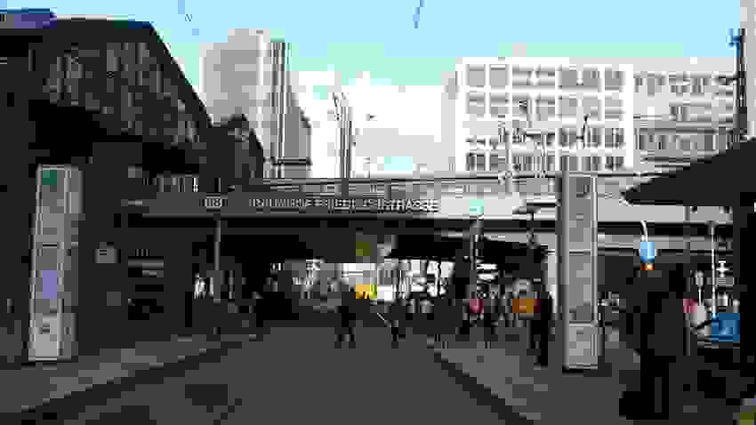 Bahnhof Friedrichstrasse, Berlin 2014